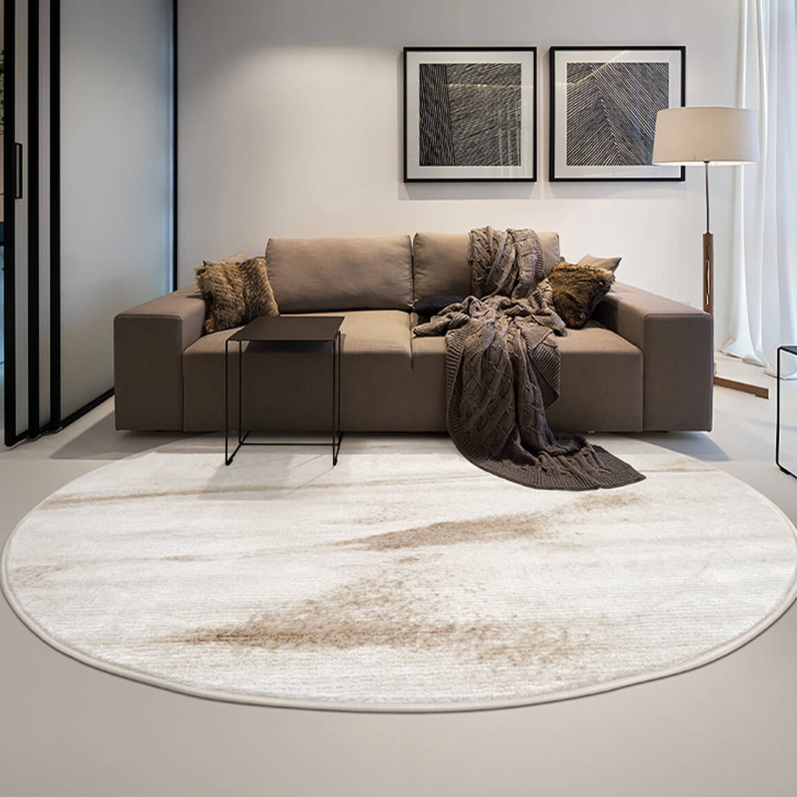 For a clean room! Stylish antibacterial carpet (MOON) 