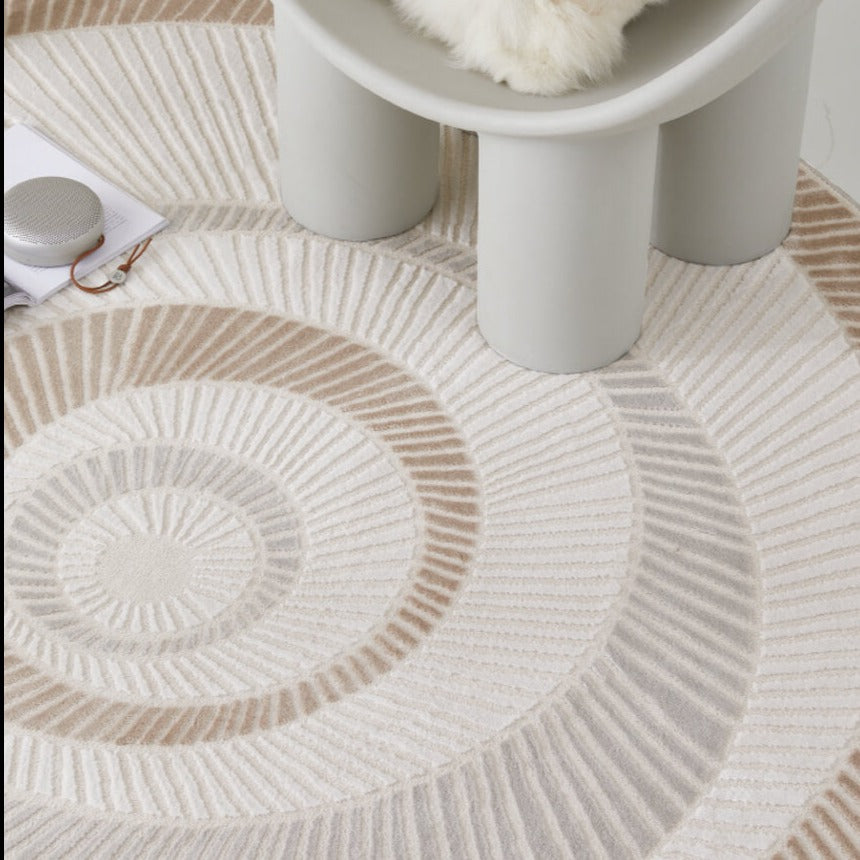 3D cut design! Luxurious Wilton woven high quality carpet (CONCH) 