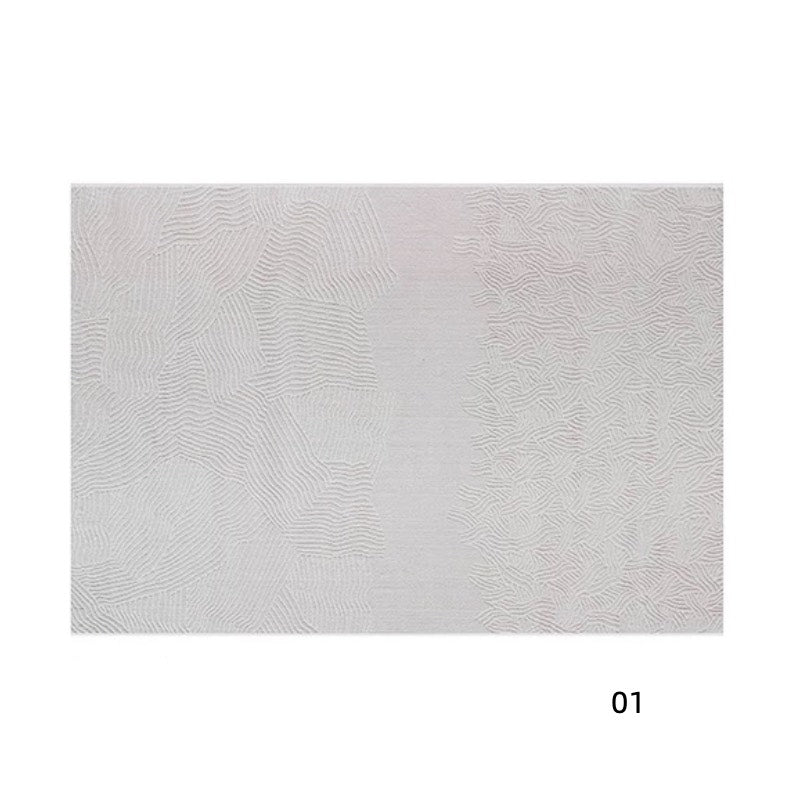 Classic Nordic 3D design Wilton woven carpet (Clear Moon) 