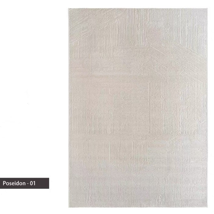 Classic Scandinavian 3D design Wilton woven carpet (Poseidon) 