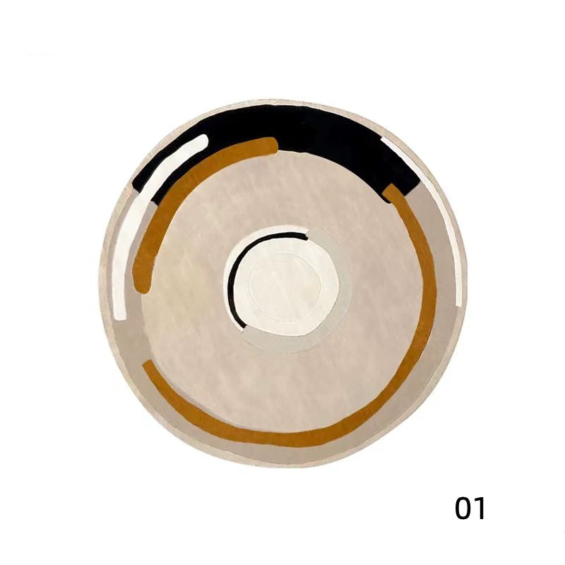 High-quality handmade tufted gun-stitched carpet (circle)