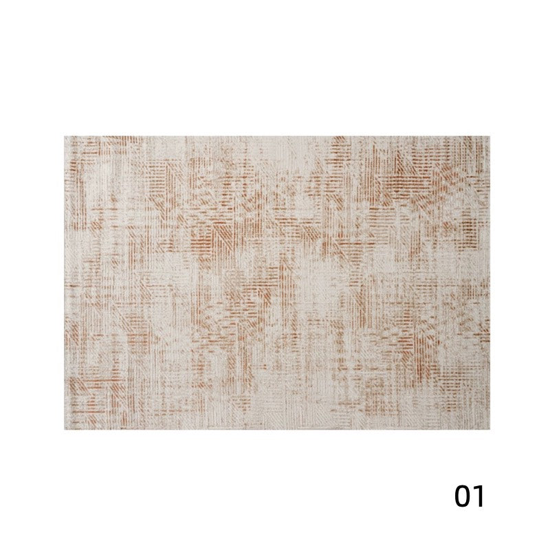Classic Scandinavian 3D design Wilton woven carpet (meredith-orange) 