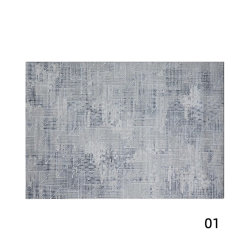 Classic Scandinavian 3D design Wilton woven carpet (meredith-blue) 
