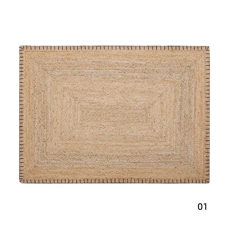 Natural jute carpets for summer (14) 