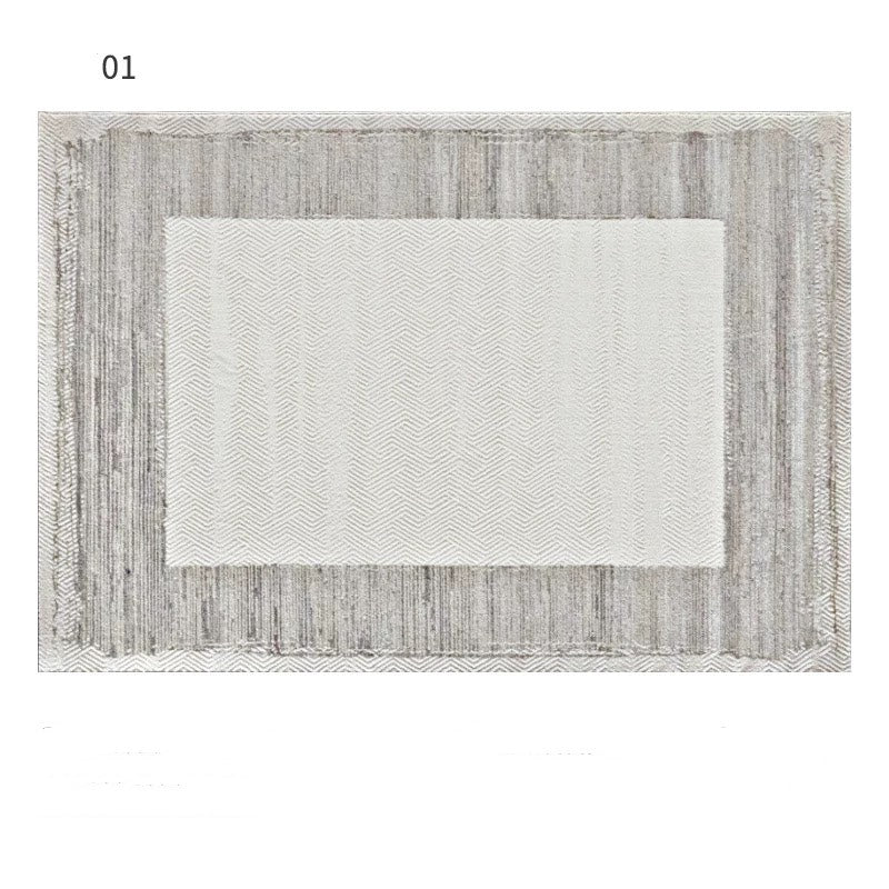 Classic Nordic 3D design Wilton woven carpet (Glacier) 