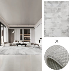 Classic Nordic 3D design Wilton woven carpet (velvet) 