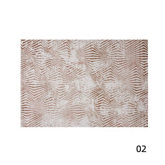 Classic Scandinavian 3D design Wilton woven carpet (meredith-orange) 