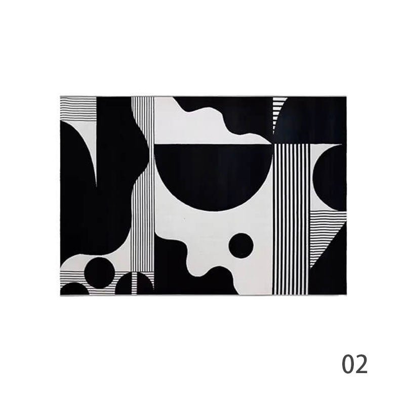 Retro-modern design! Durable Wilton woven rug (1920s) 