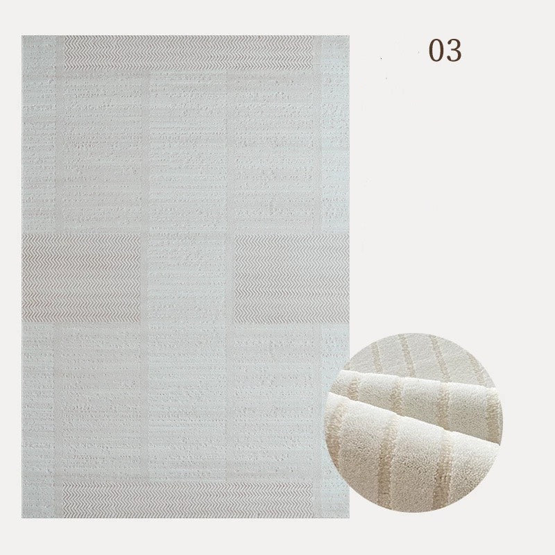 Classic Scandinavian 3D design Wilton woven carpet (Autumn Moon) 