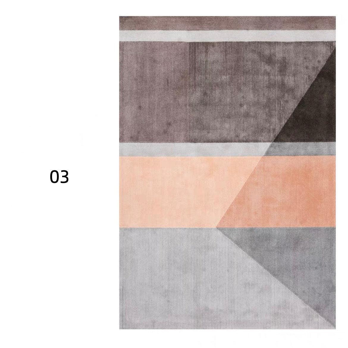 Classic Scandinavian 3D design Wilton woven carpet (Sophia AJ)