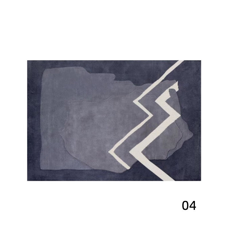 High-quality handmade tufted gun-stitched carpet (ink painting)