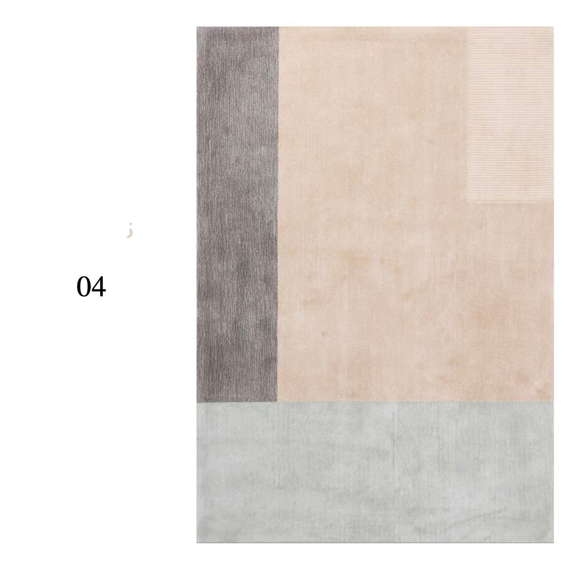 Classic Scandinavian 3D design Wilton woven carpet (Sophia AJ)
