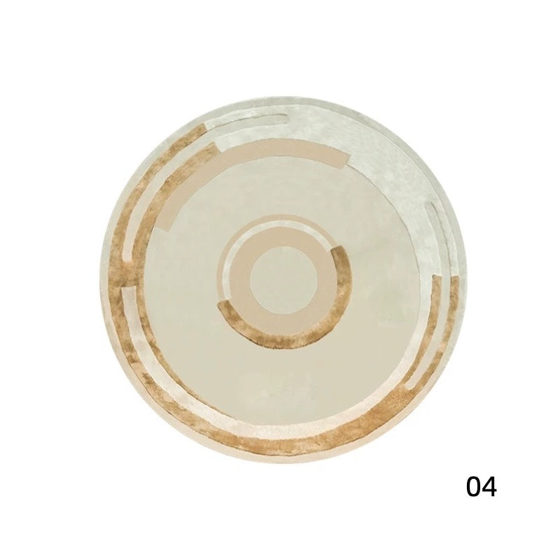 High-quality handmade tufted gun-stitched carpet (circle)
