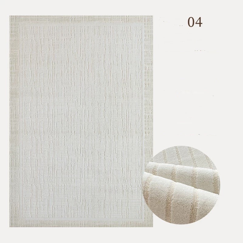 Classic Scandinavian 3D design Wilton woven carpet (Autumn Moon) 