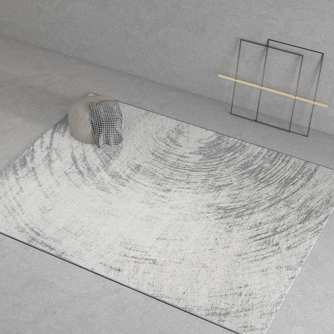 Classic Scandinavian 3D design Wilton woven carpet (MELT) 
