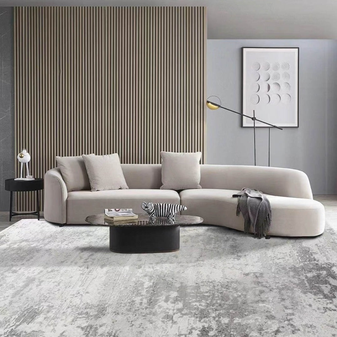 Classic Scandinavian 3D design Wilton woven carpet (MELT) 