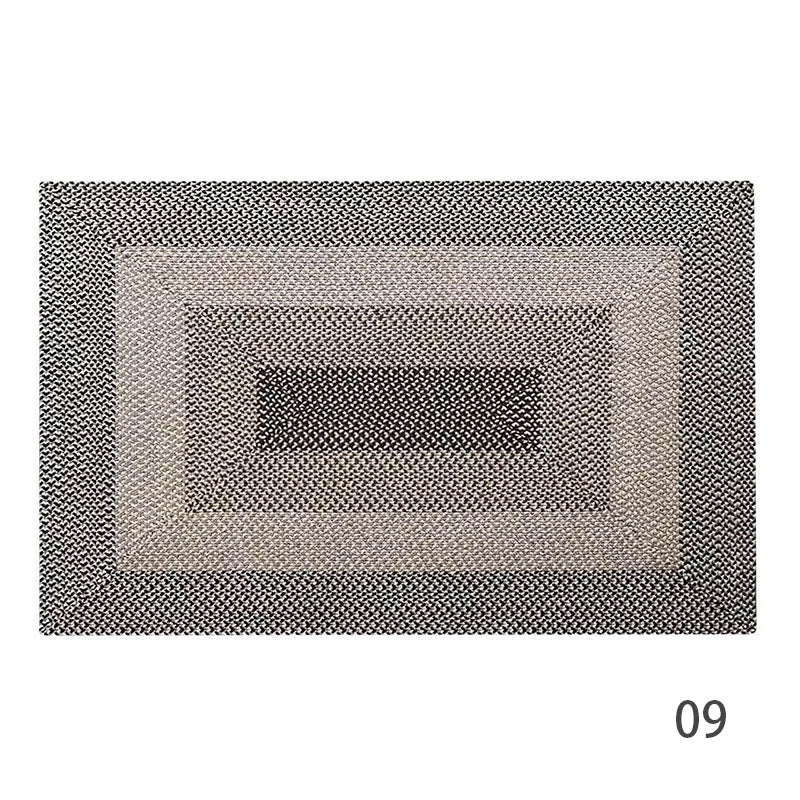 A hand-woven carpet made using 90% natural yak hair and only natural materials! A high-quality product that you can use for a long time (ORBIT) 