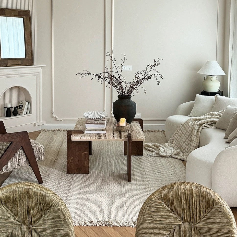 A hand-woven carpet made using only natural materials! A high-quality item that you can use for a long time (SHEPHERD) 