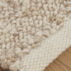 A hand-woven carpet made entirely from natural materials! A high-quality item that you can use for a long time (Twilight Snow)