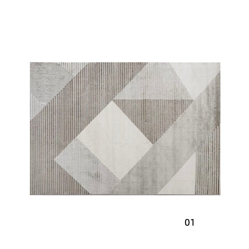 Classic Scandinavian 3D design Wilton woven carpet (Square) 