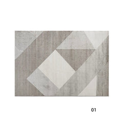 Classic Scandinavian 3D design Wilton woven carpet (Square) 
