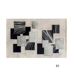 Classic Nordic 3D design Wilton woven carpet (Embossed) 