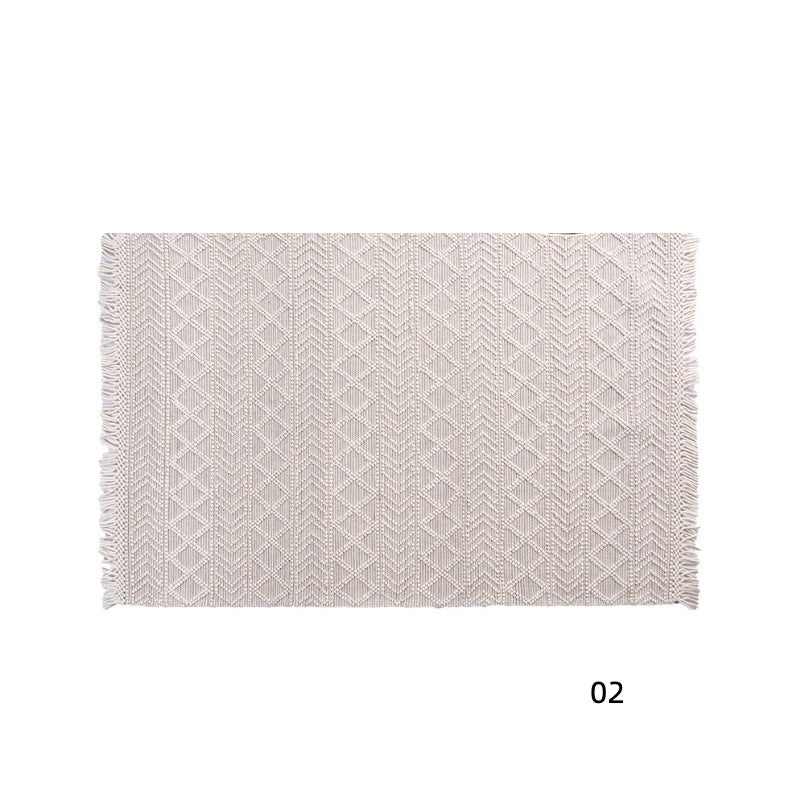 Hand-woven carpet made from only natural materials! A high-quality product that you can use for a long time (Mexico-01)