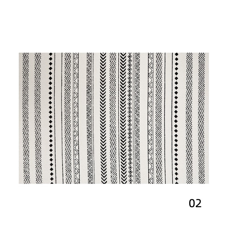 Classic Scandinavian 3D design Wilton woven carpet (Celluloid) 