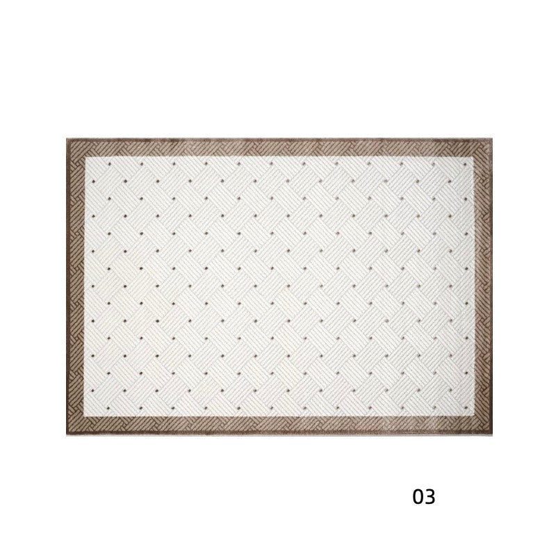 Classic Scandinavian 3D design Wilton woven carpet (Square) 