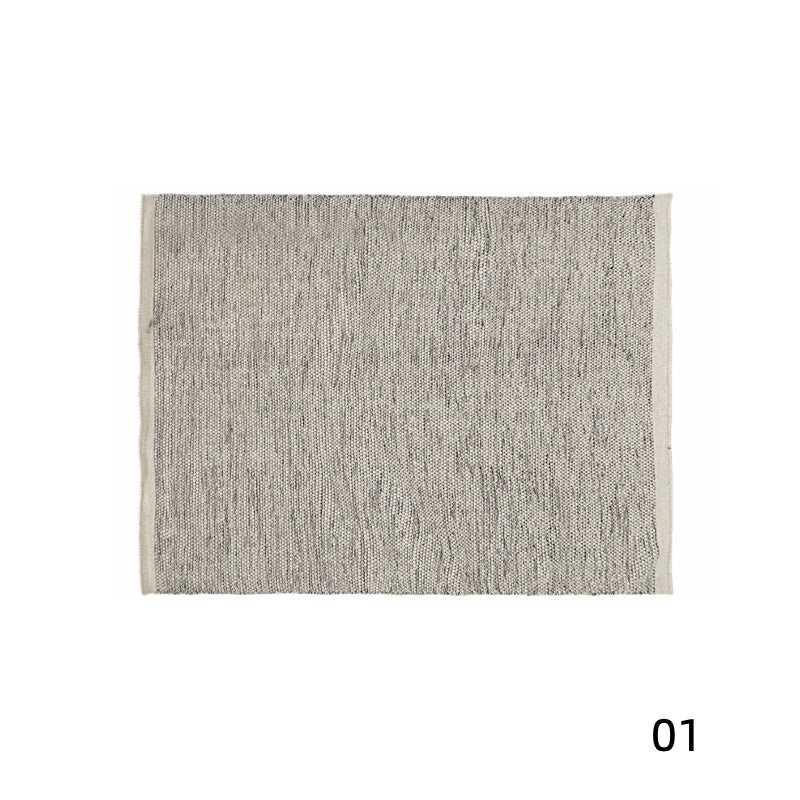 A hand-woven carpet made from only natural materials! A high-quality item that you can use for a long time (Rock)