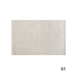 Hand-woven carpet made from only natural materials! A high-quality item that you can use for a long time (wheat ear)