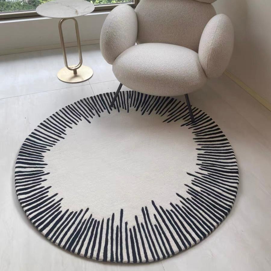 High-quality handmade tufted gun-stitched carpet (Hanabi)