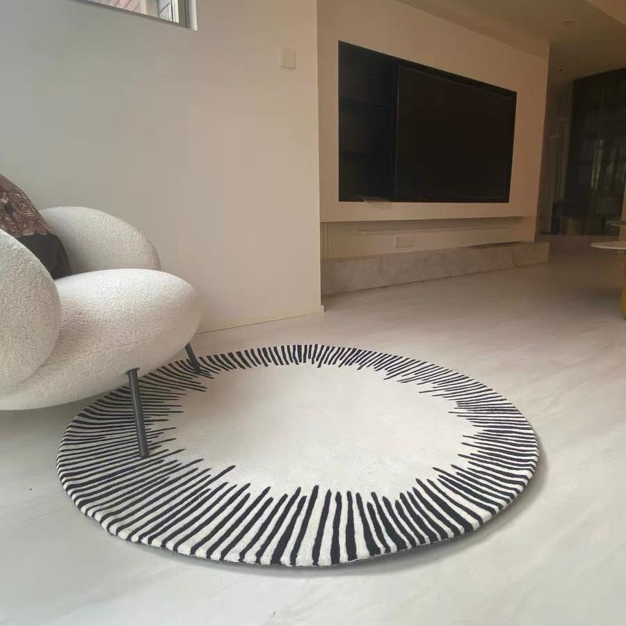 High-quality handmade tufted gun-stitched carpet (Hanabi)