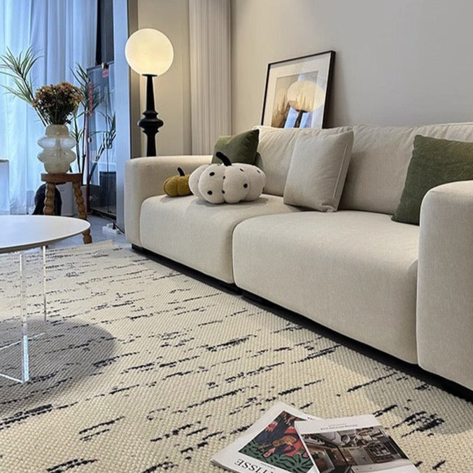 Machine-woven carpet made from pure natural wool! A high-quality product that you can use for a long time (Swiss Cedar) 