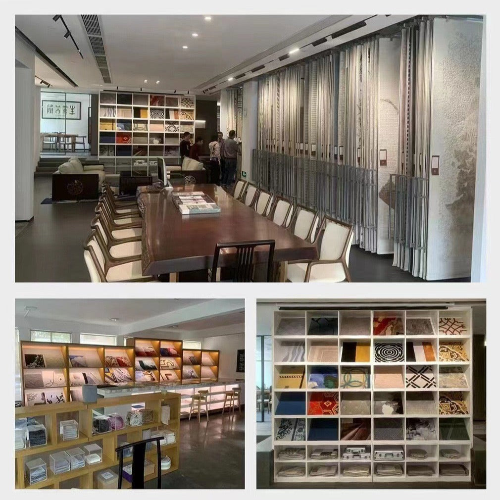 Machine-woven carpet made from pure natural wool! A high-quality product that you can use for a long time (Swiss Cedar) 