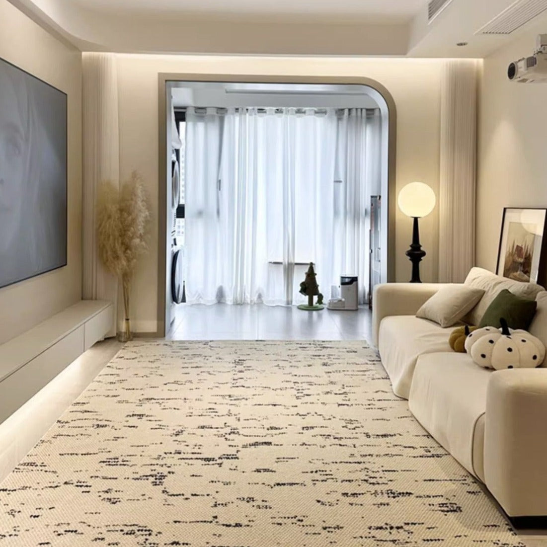 Machine-woven carpet made from pure natural wool! A high-quality product that you can use for a long time (Swiss Cedar) 