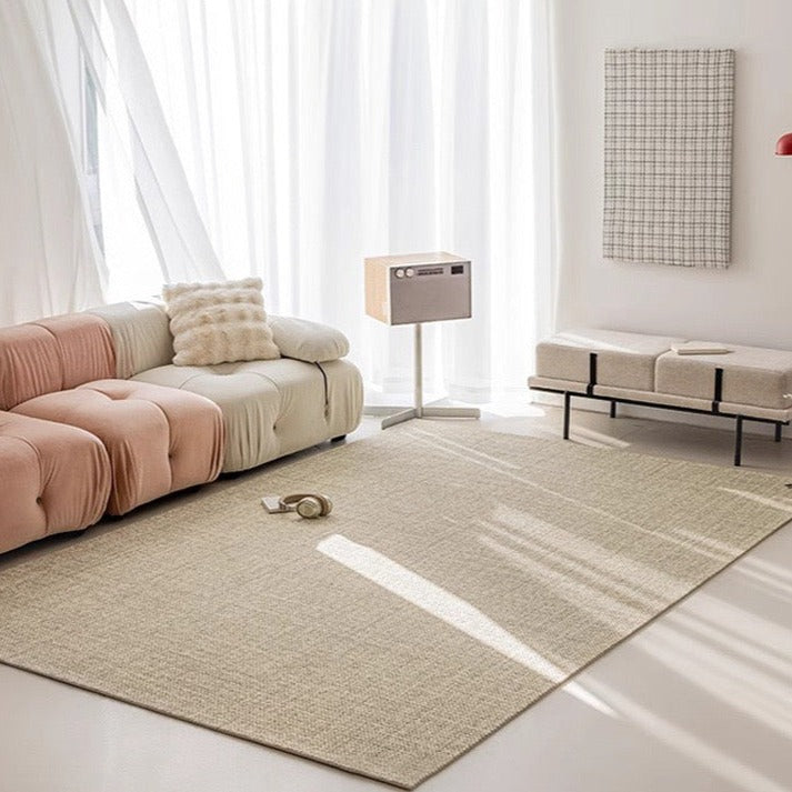A hand-knitted carpet made from pure natural wool! A high-quality item that you can use for a long time (Tranquility) 
