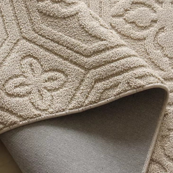 Super waterproof and water repellent! New functional material silica fiber carpet (Floating Flowers) 