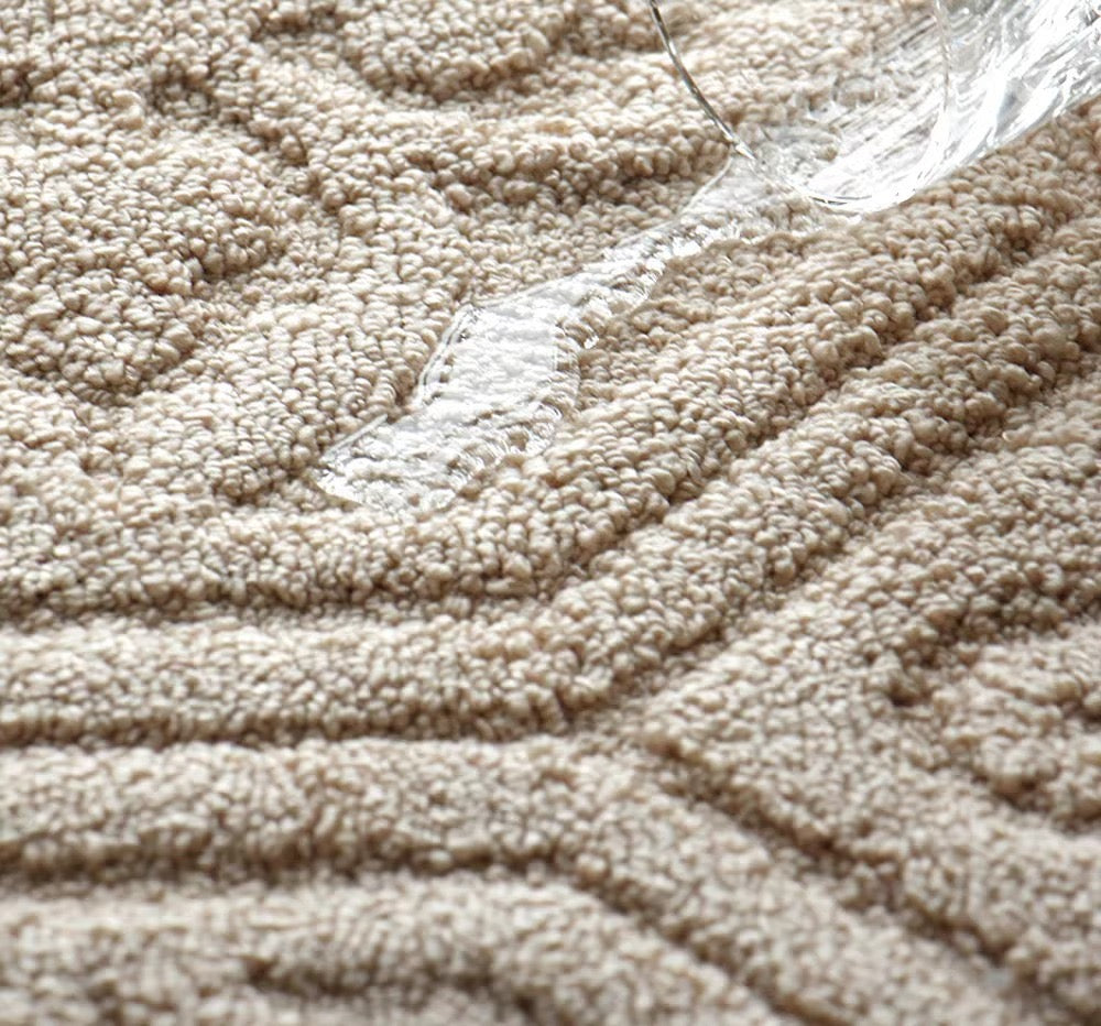 Super waterproof and water repellent! New functional material silica fiber carpet (Floating Flowers) 