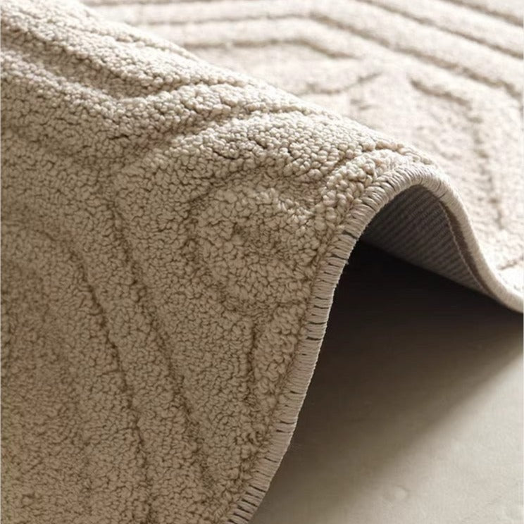 Super waterproof and water repellent! New functional material silica fiber carpet (Floating Flowers) 