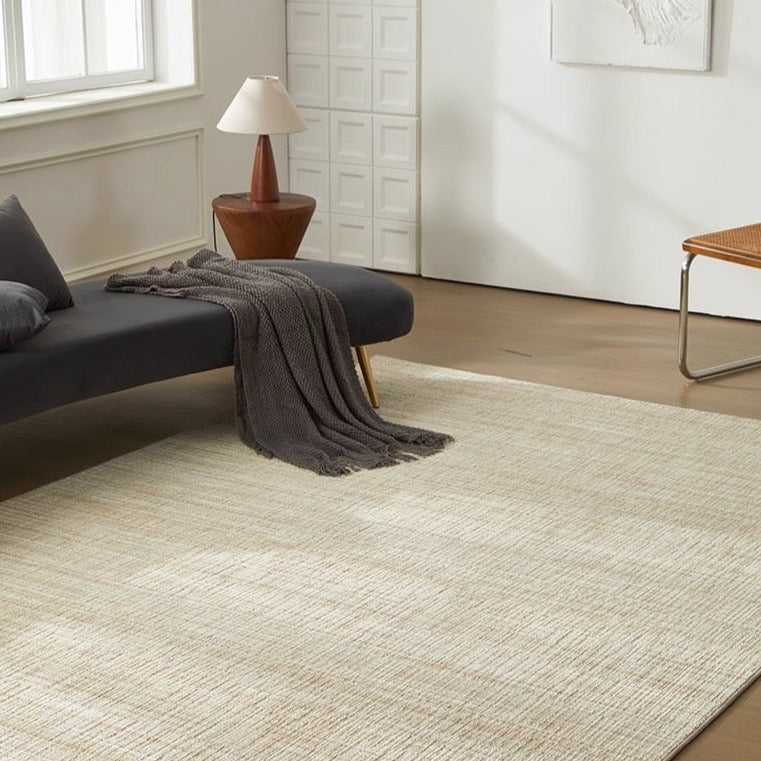 Machine-woven carpet made from pure natural wool! A high-quality product that you can use for a long time (Skin) 