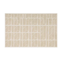 Luxury handmade tufted gun stitch carpet (Cream Top) 