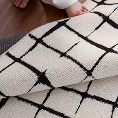 Excellent waterproofing! Scandinavian-style luxury waterproof carpet (Checkered) 