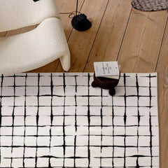 Excellent waterproofing! Scandinavian-style luxury waterproof carpet (Checkered) 