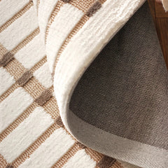 Modern French style is cute. 3D cut design luxury Wilton woven carpet (Biscuit) 