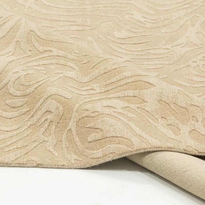Luxury handmade tufted gun stitch carpet (Grassland)