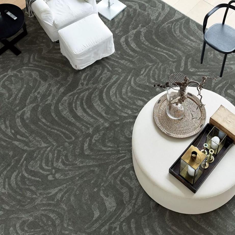 Luxury handmade tufted gun stitch carpet (Grassland)