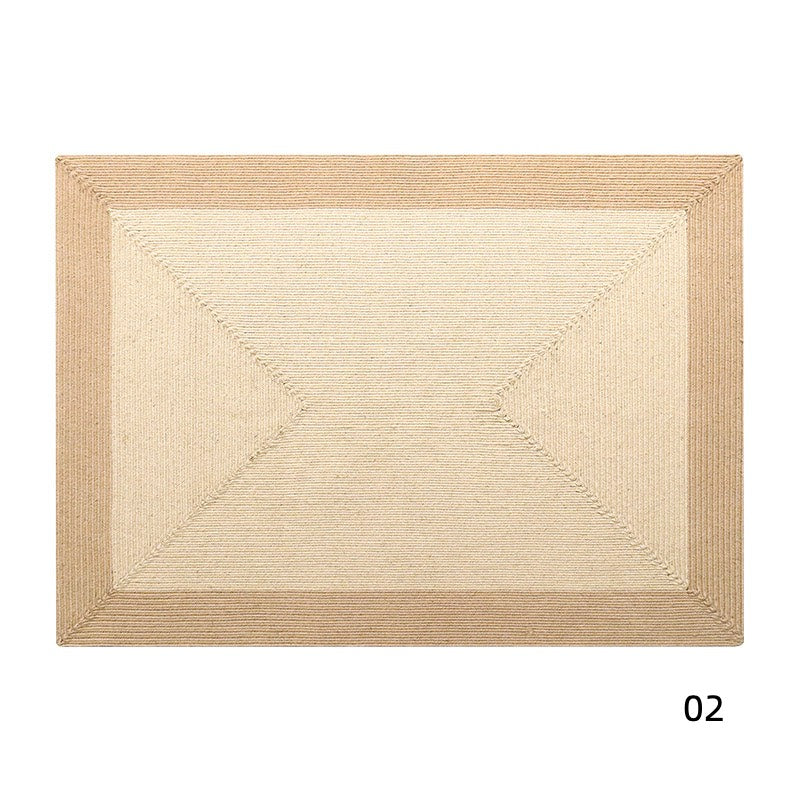 Natural jute carpets for summer (20) 