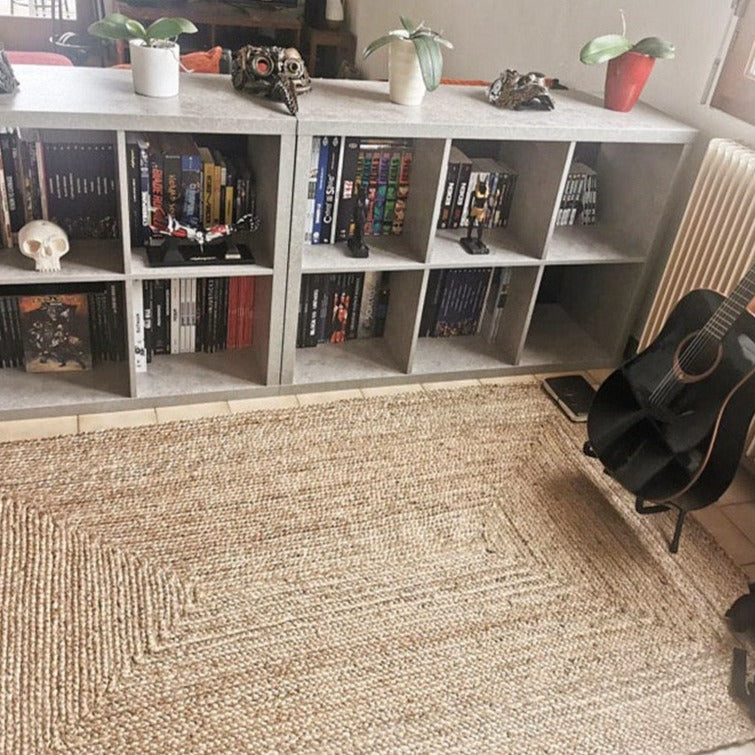 Natural jute carpets for summer (19) 