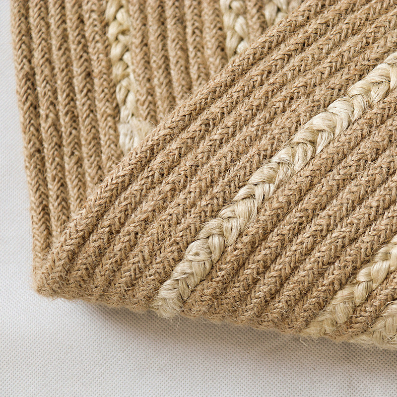 Natural jute carpets for summer (17) 